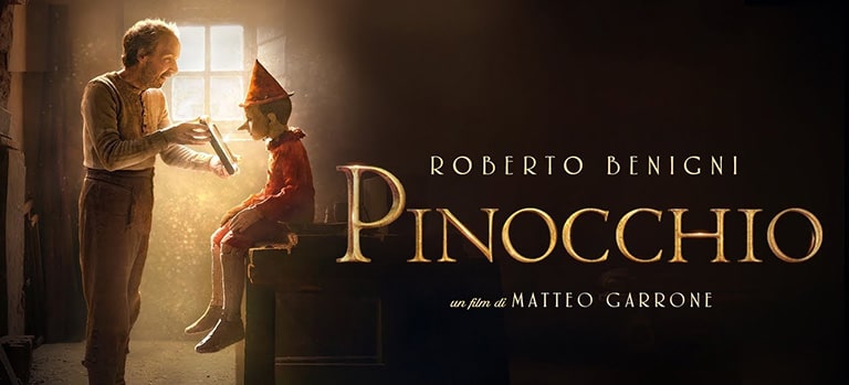 Locandina del film Pinocchio di Matteo Garrone